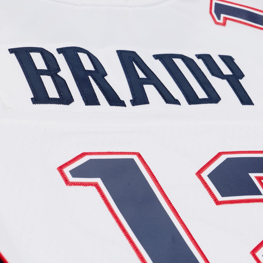 Women's New England Patriots Tom Brady White 2000 Legacy Replica Jersey