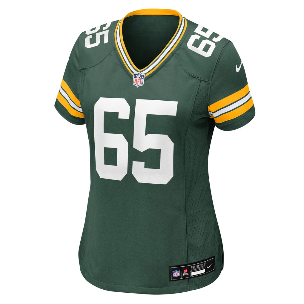 Women's Green Bay Packers Aaron Banks Green Team Game Jersey