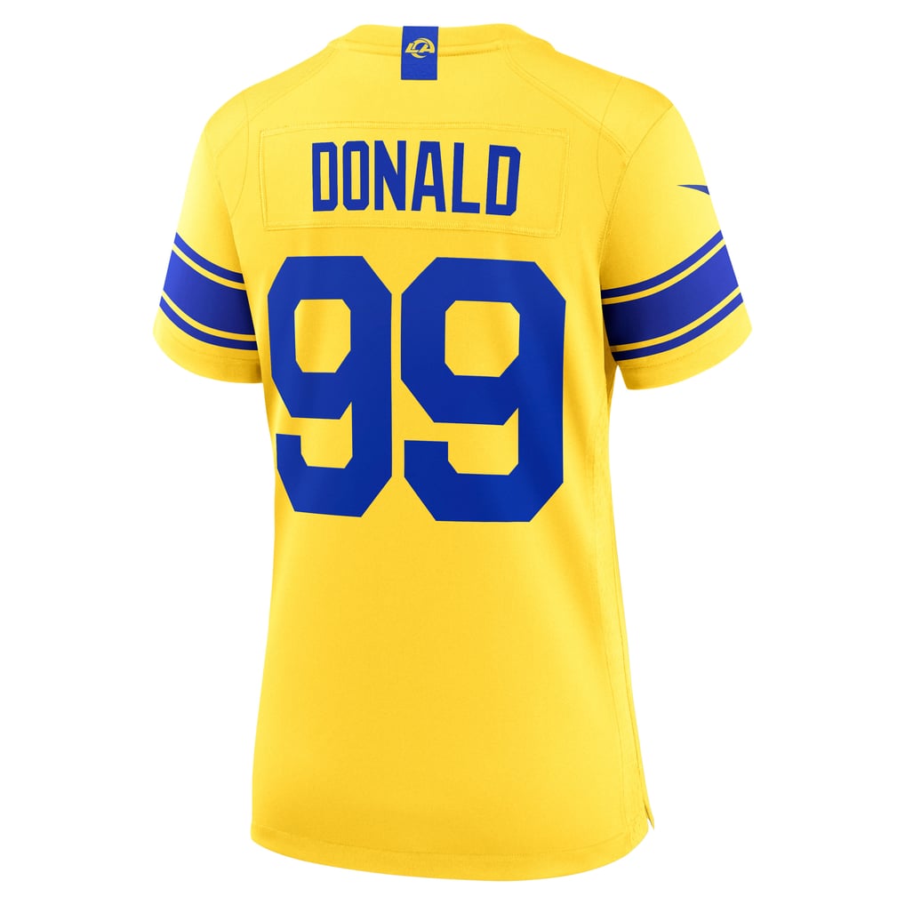 Women's Los Angeles Rams Aaron Donald Gold Alternate Game Jersey
