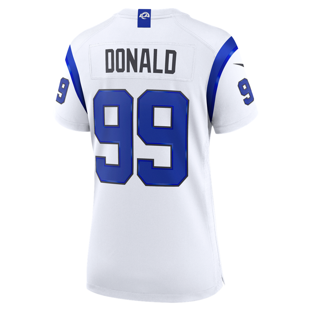 Women's Los Angeles Rams Aaron Donald White Alternate Game Jersey