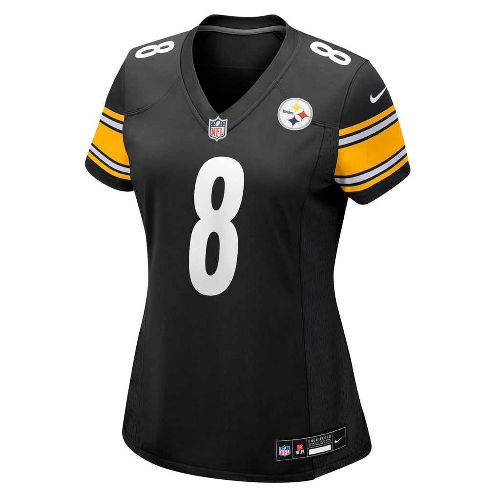 Women's Pittsburgh Steelers Aaron Rodgers Black Game Jersey