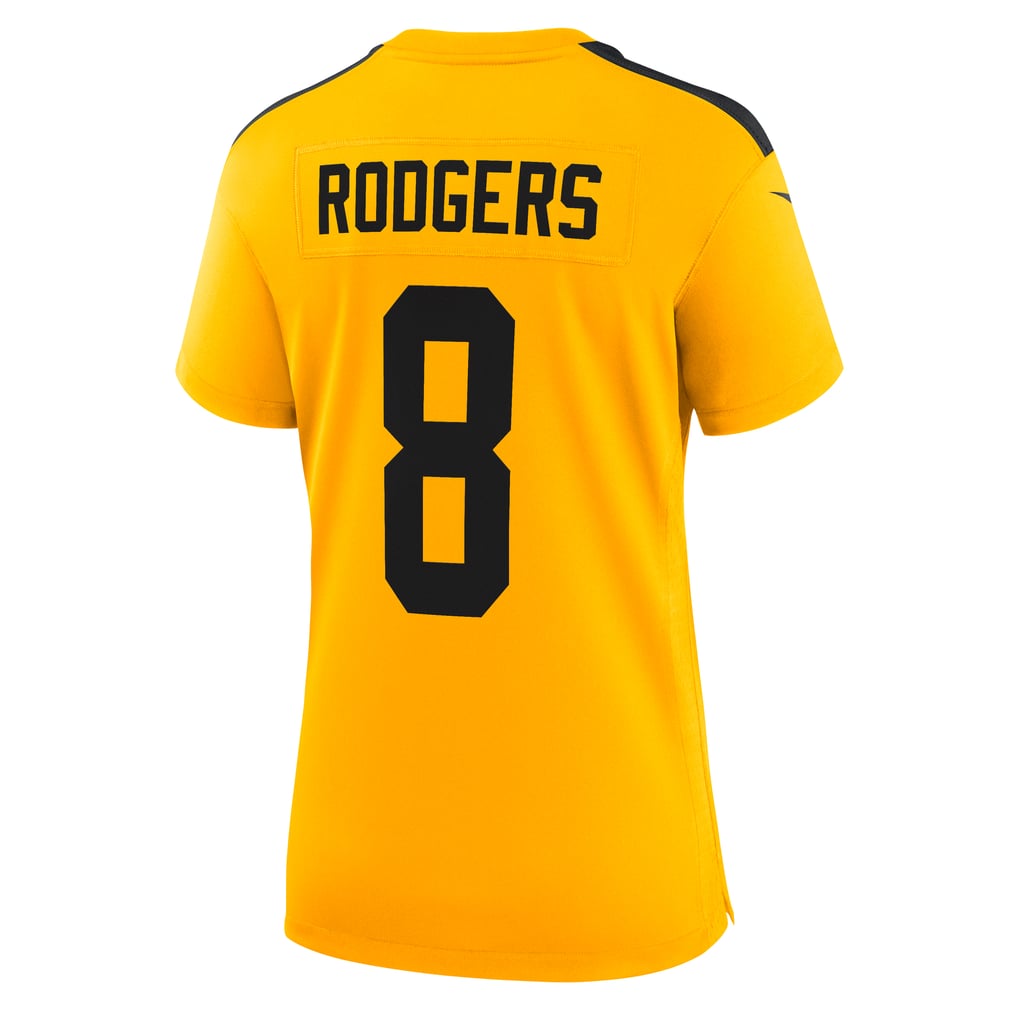 Women's Pittsburgh Steelers Aaron Rodgers Gold Alternate 1933 Throwback Game Jersey