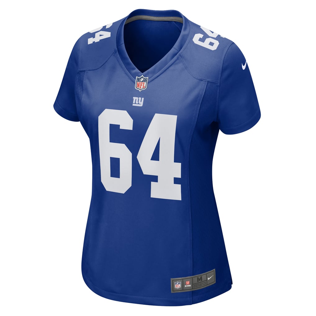 Women's New York Giants Aaron Stinnie Royal Game Jersey