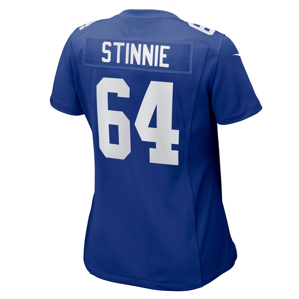 Women's New York Giants Aaron Stinnie Royal Game Jersey