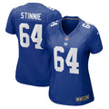 Women's New York Giants Aaron Stinnie Royal Game Jersey