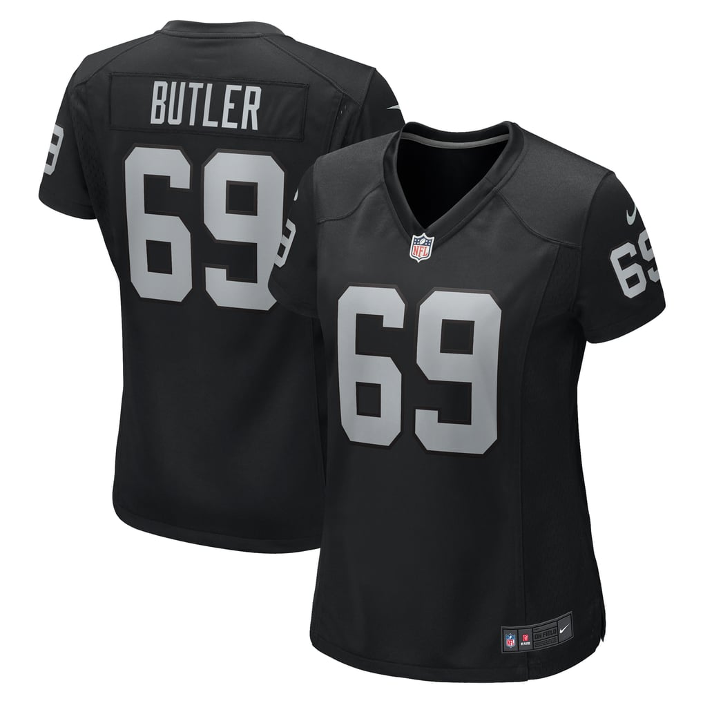 Women's Las Vegas Raiders Adam Butler Black Game Jersey