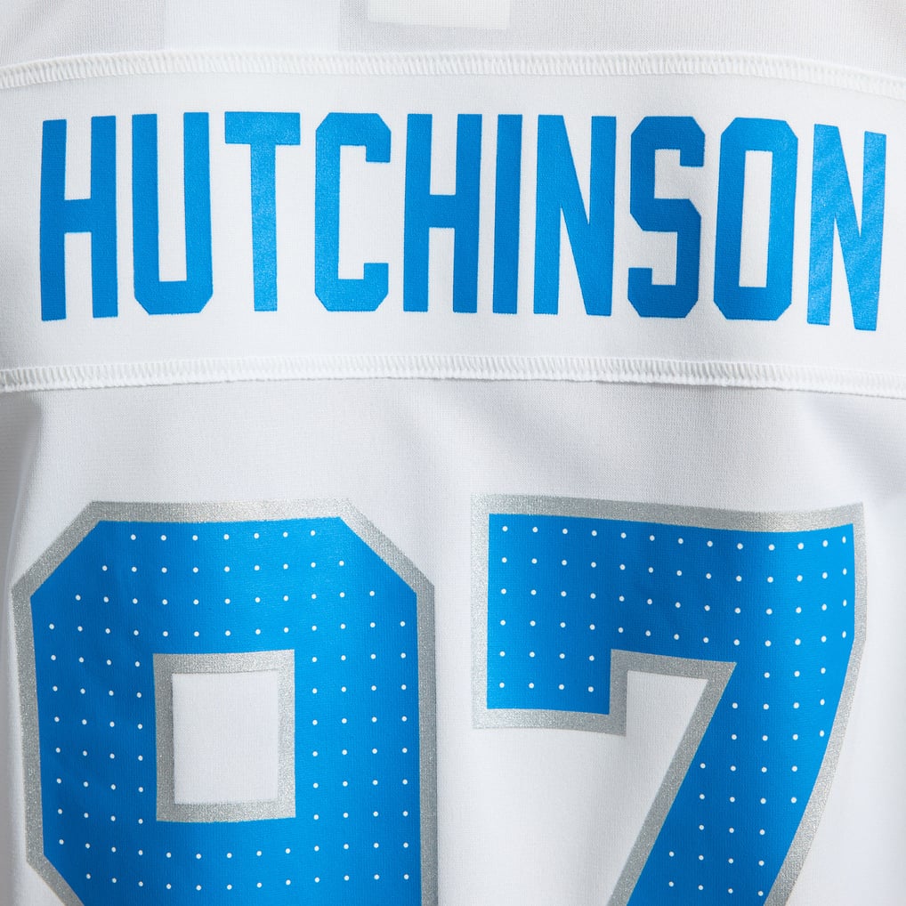 Women's Detroit Lions Aidan Hutchinson White Game Jersey