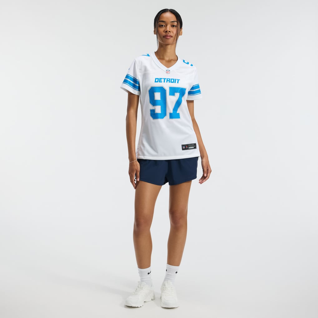 Women's Detroit Lions Aidan Hutchinson White Game Jersey