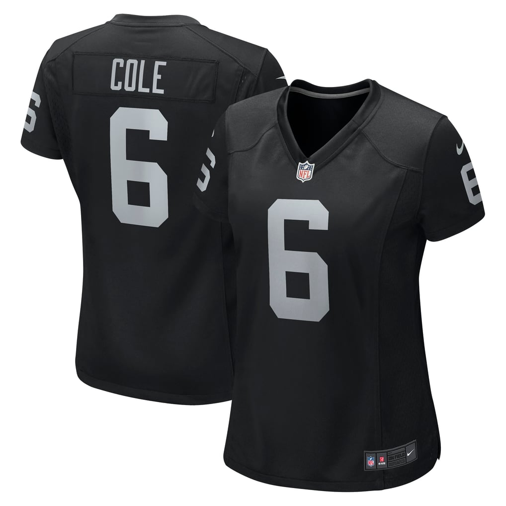 Women's Las Vegas Raiders AJ Cole Black Game Jersey