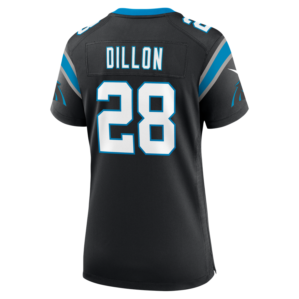 Women's Carolina Panthers AJ Dillon Black Team Game Jersey