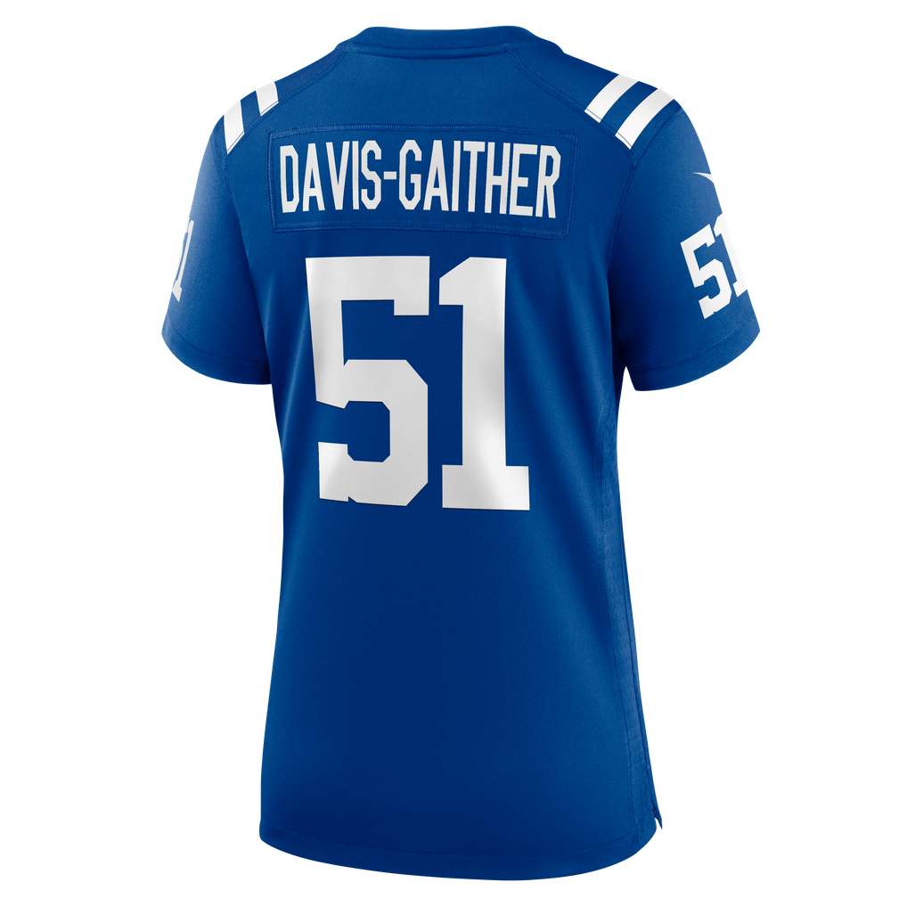 Women's Indianapolis Colts Akeem Davis-Gaither Royal Team Game Jersey