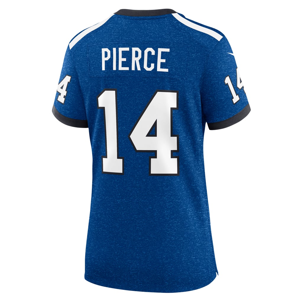 Women's Indianapolis Colts Alec Pierce Royal Indiana Nights Alternate Game Jersey