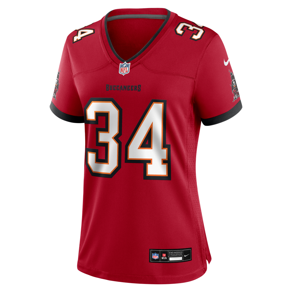 Women's Tampa Bay Buccaneers Alex Anzalone Red Team Game Jersey