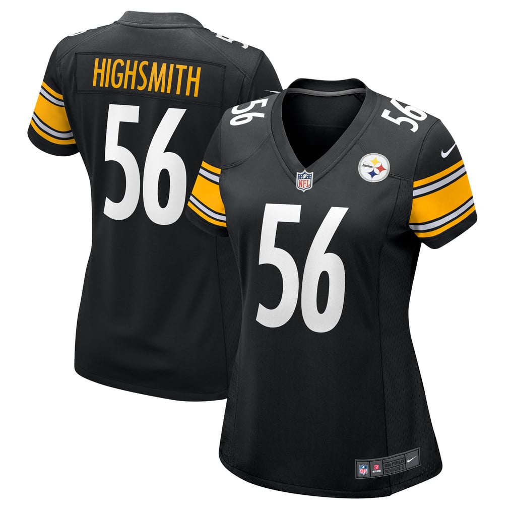 Women's Pittsburgh Steelers Alex Highsmith Black Team Game Jersey