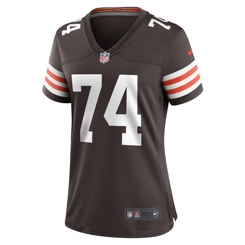 Women's Cleveland Browns Alex Leatherwood Brown Team Game Jersey