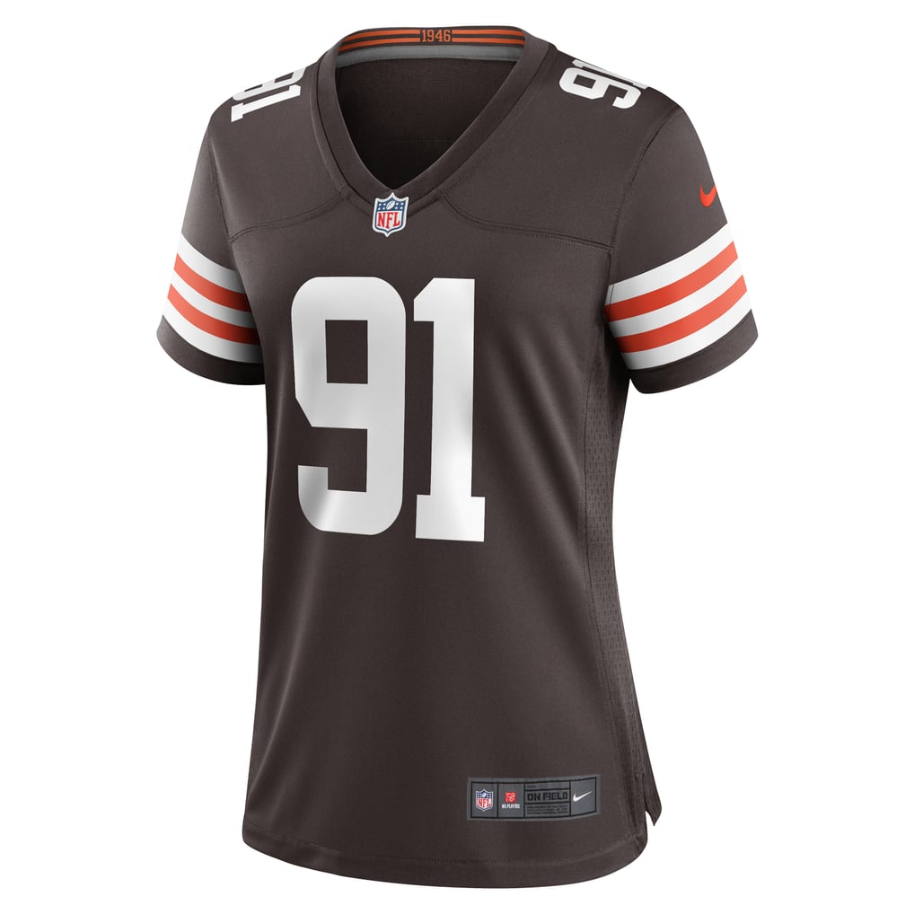 Women's Cleveland Browns Alex Wright Brown Team Game Jersey