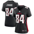 Women's Atlanta Falcons Alfred Jenkins Black Game Retired Player Jersey