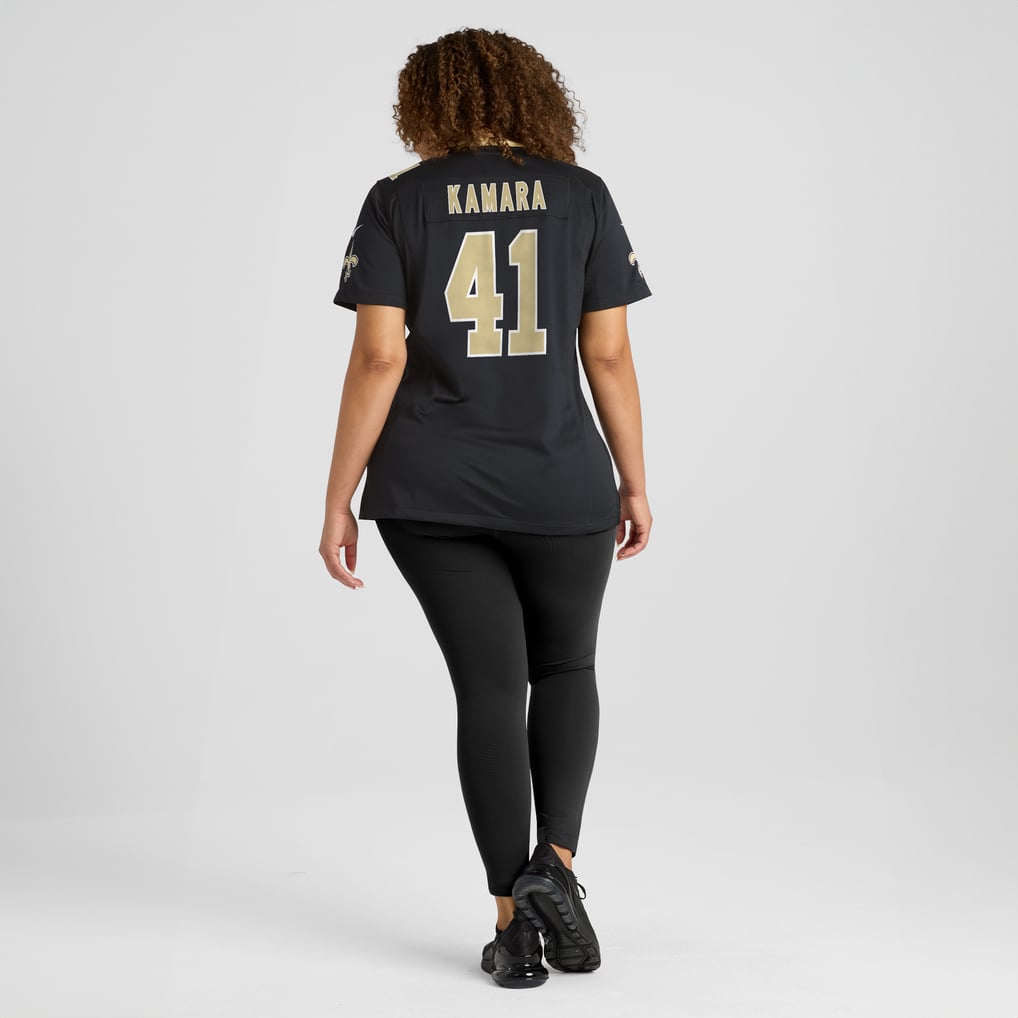 Women's Alvin Kamara Black New Orleans Saints Game Jersey