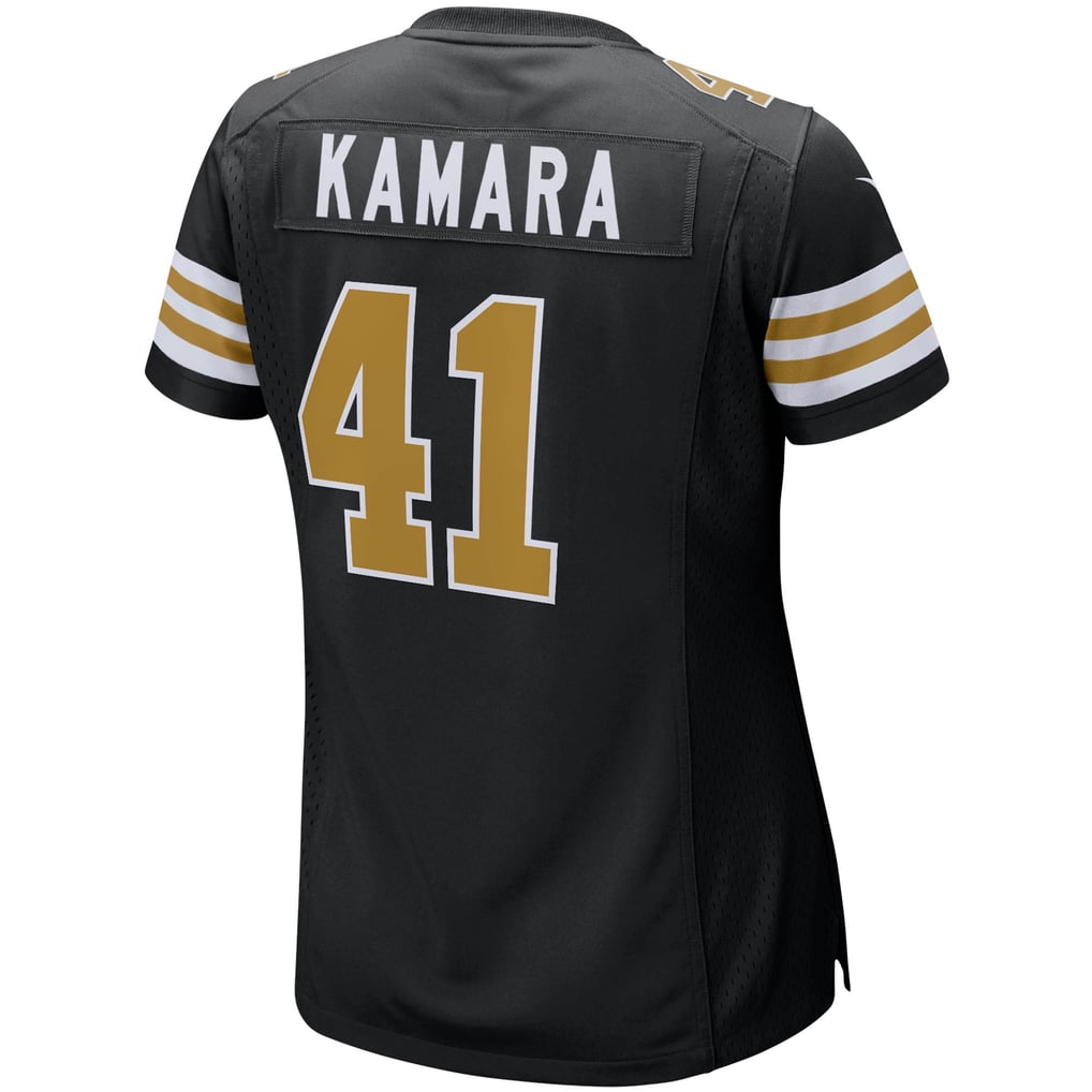 Women's New Orleans Saints Alvin Kamara Black Player Jersey