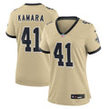 Women's New Orleans Saints Alvin Kamara Gold Gameday Golds Alternate Game Player Jersey
