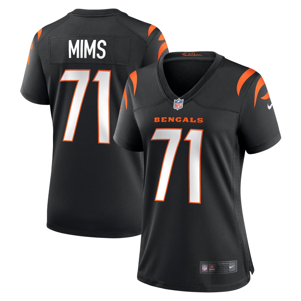 Women's Cincinnati Bengals Amarius Mims Black Game Jersey