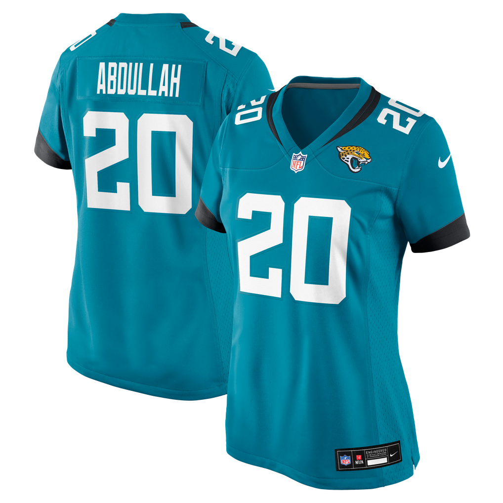 Women's Jacksonville Jaguars Ameer Abdullah Teal Team Game Jersey