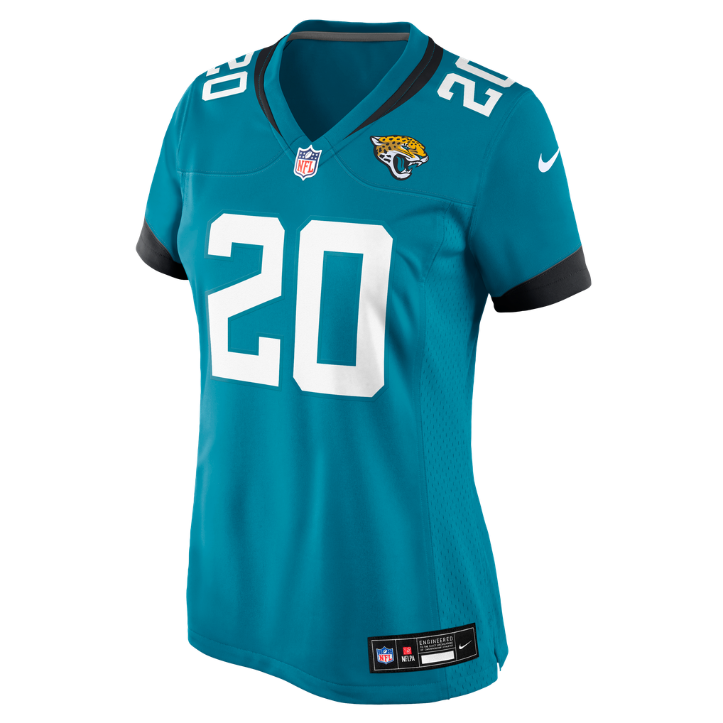Women's Jacksonville Jaguars Ameer Abdullah Teal Team Game Jersey