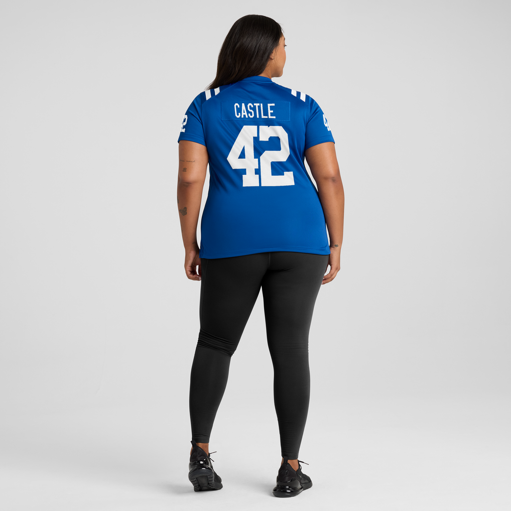 Women's Indianapolis Colts Anderson Castle Royal Team Game Jersey