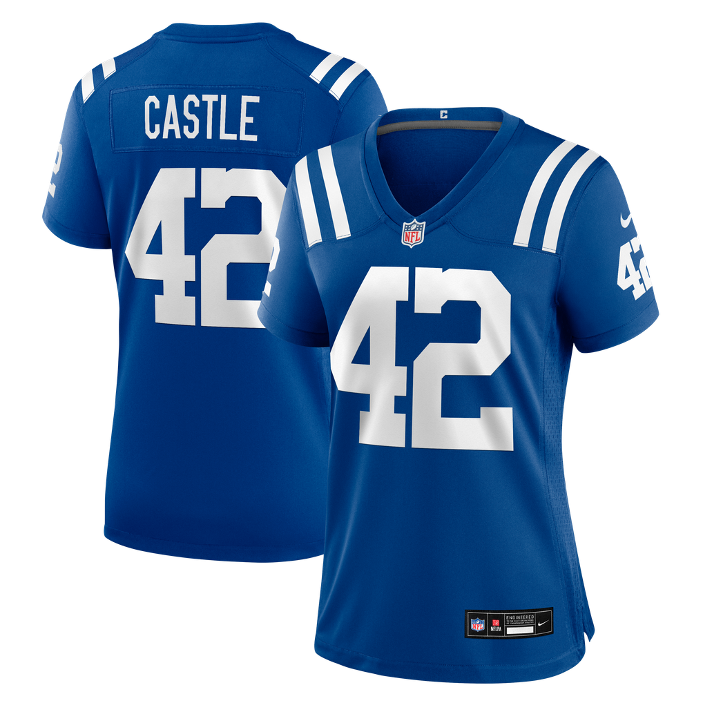 Women's Indianapolis Colts Anderson Castle Royal Team Game Jersey