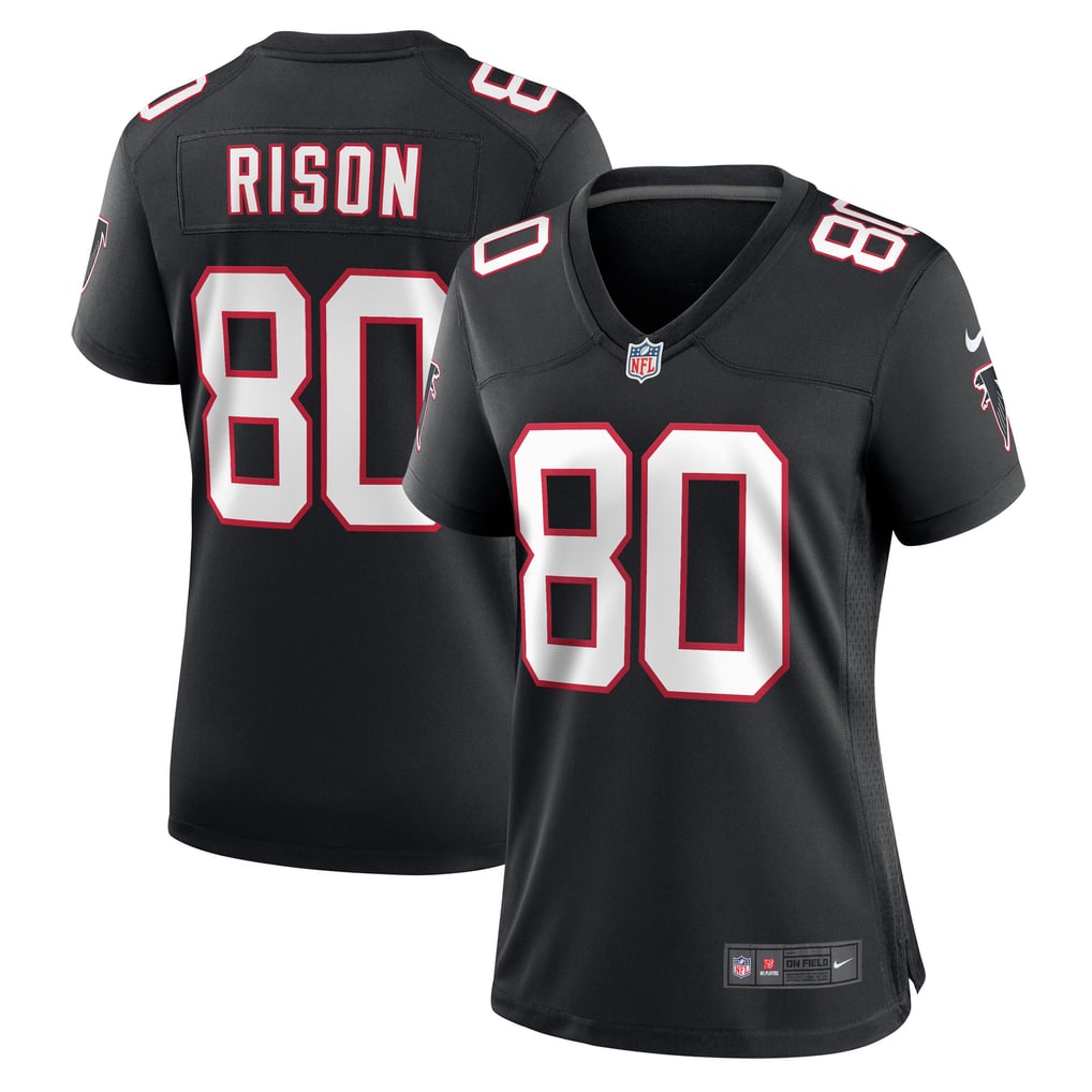 Women's Atlanta Falcons Andre Rison Black Retired Player Jersey