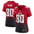 Women's Atlanta Falcons Andre Rison Red Retired Player Jersey