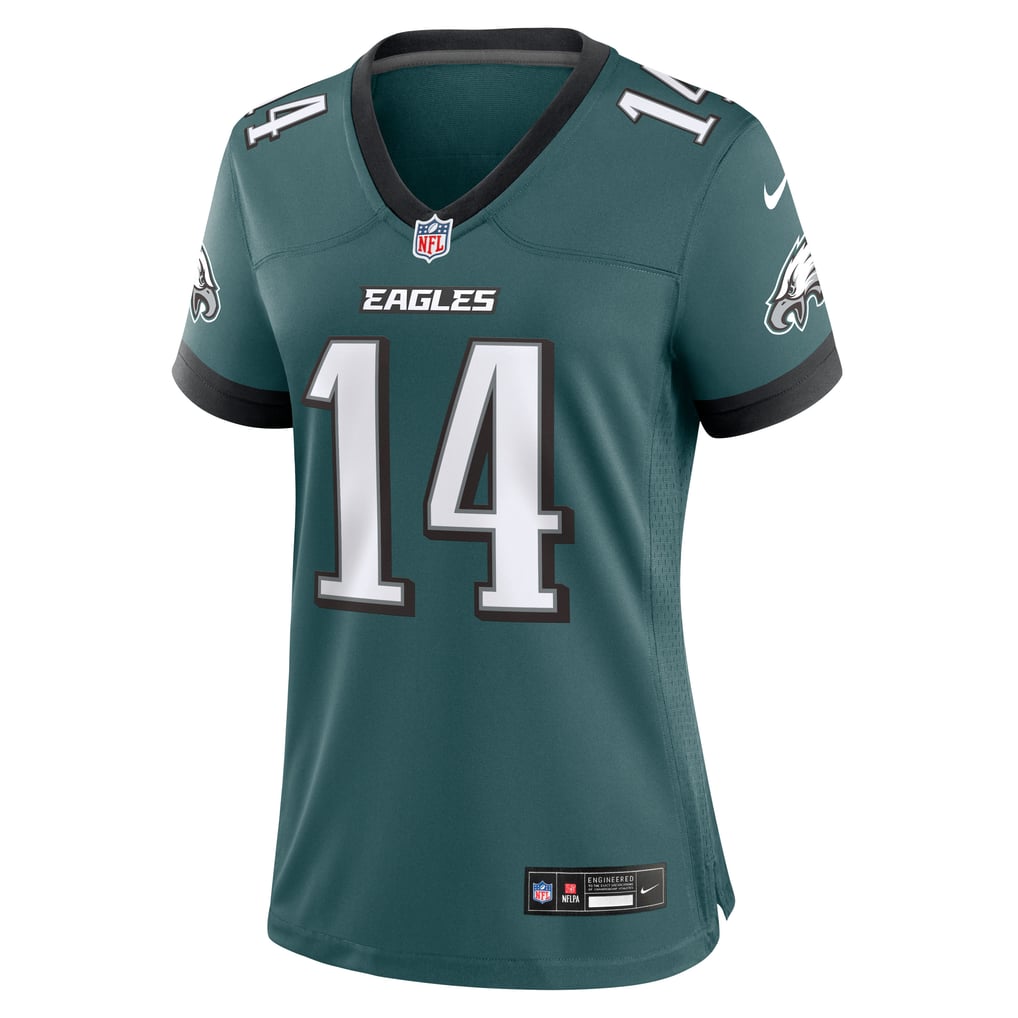 Women's Philadelphia Eagles Andy Dalton Midnight Green Team Game Jersey