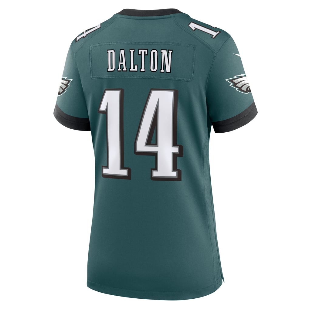 Women's Philadelphia Eagles Andy Dalton Midnight Green Team Game Jersey