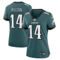 Women's Philadelphia Eagles Andy Dalton Midnight Green Team Game Jersey