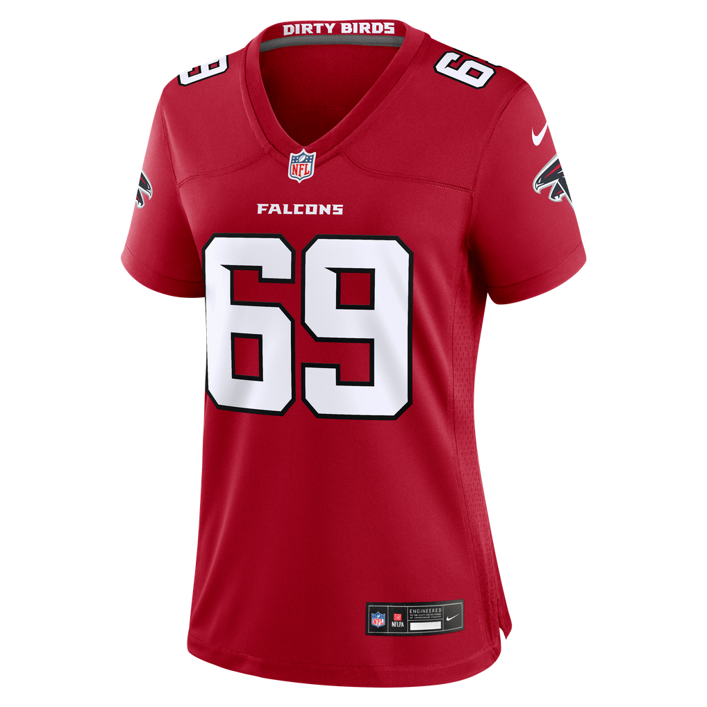 Women's Atlanta Falcons Anterio Thompson Red Team Game Jersey