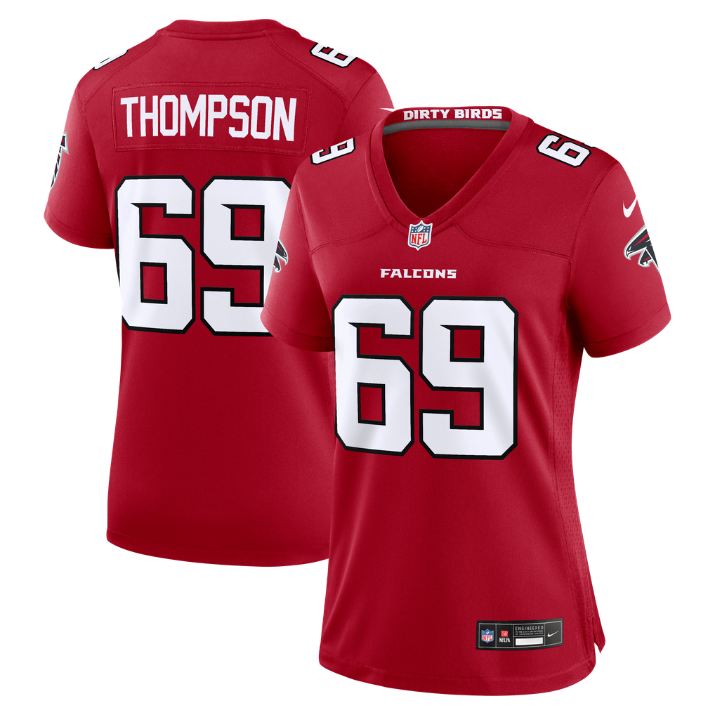 Women's Atlanta Falcons Anterio Thompson Red Team Game Jersey