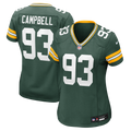 Women's Green Bay Packers Anthony Campbell Green Team Game Jersey