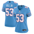 Women's Tennessee Titans Anthony Hill Jr. Light Blue Team Game Jersey