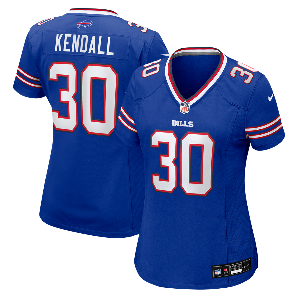 Women's Buffalo Bills Anthony Kendall Royal Team Game Jersey