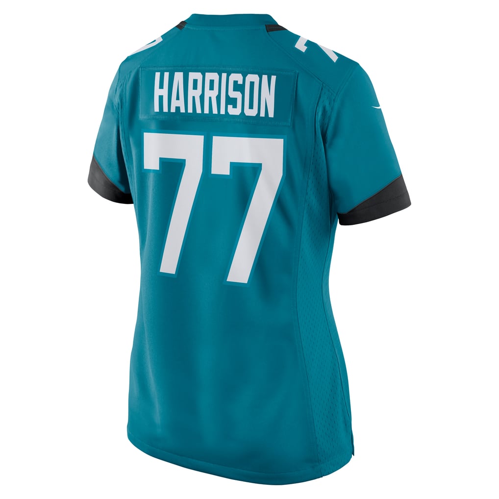 Women's Jacksonville Jaguars Anton Harrison Teal Team Game Jersey