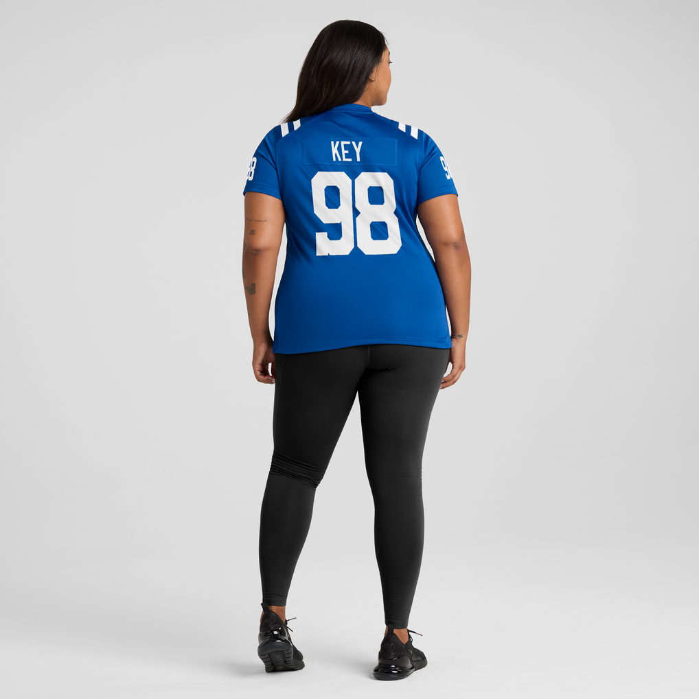 Women's Indianapolis Colts Arden Key Royal Team Game Jersey