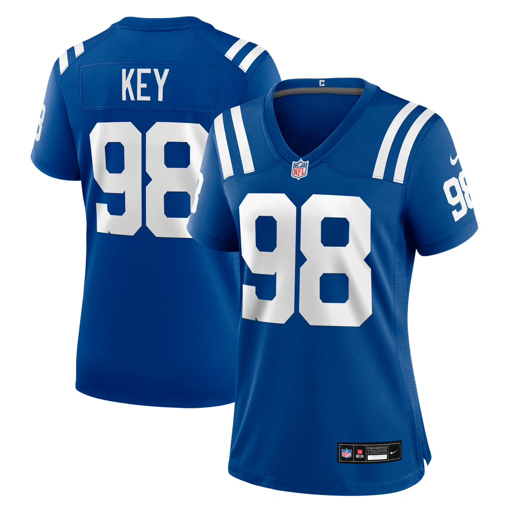 Women's Indianapolis Colts Arden Key Royal Team Game Jersey