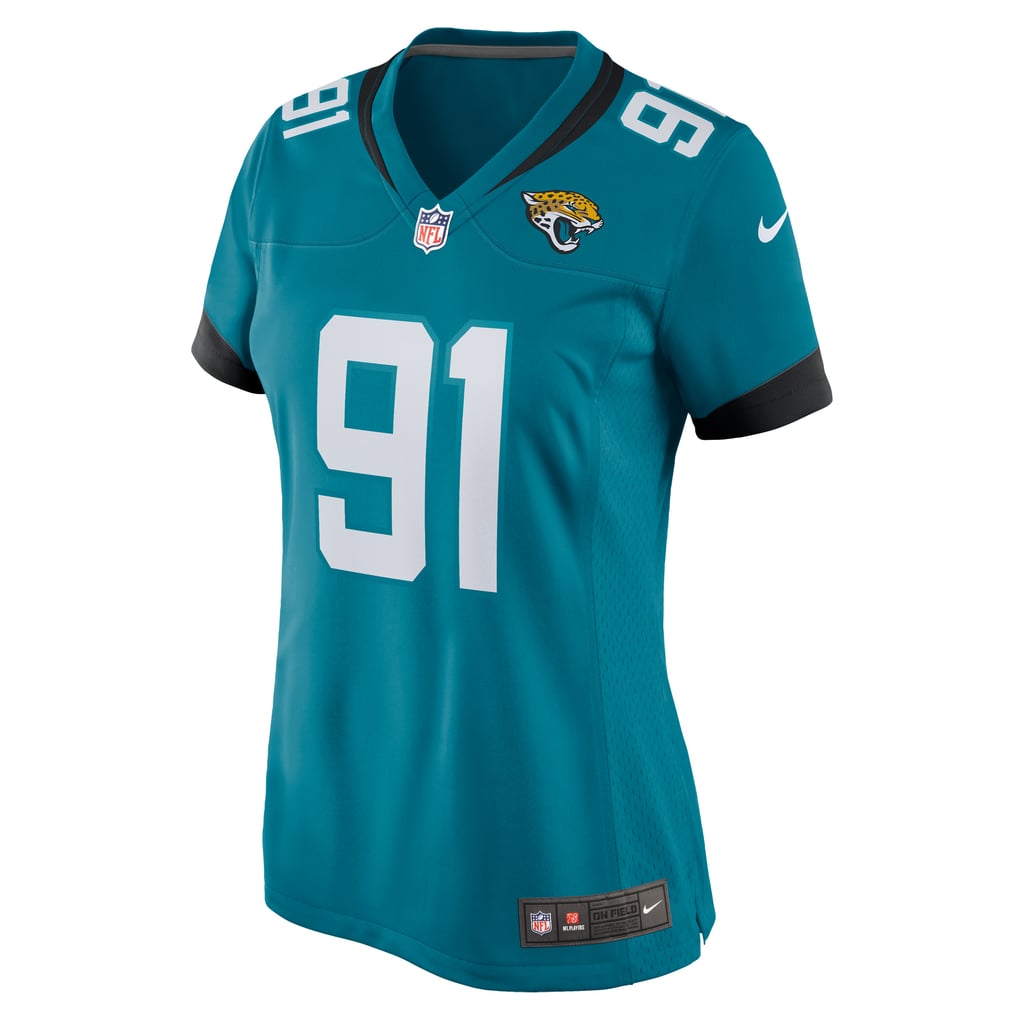 Women's Jacksonville Jaguars Arik Armstead Teal Team Game Jersey