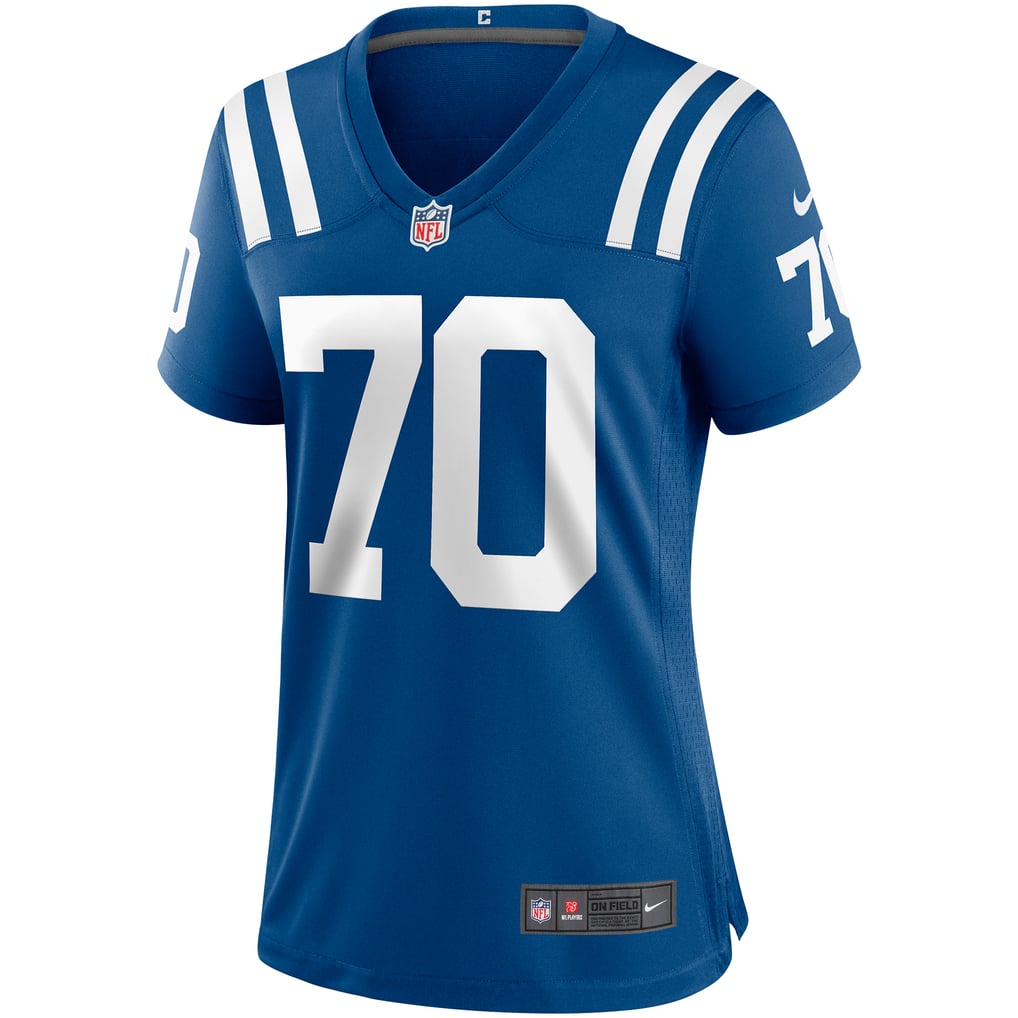 Women's Indianapolis Colts Art Donovan Royal Game Retired Player Jersey
