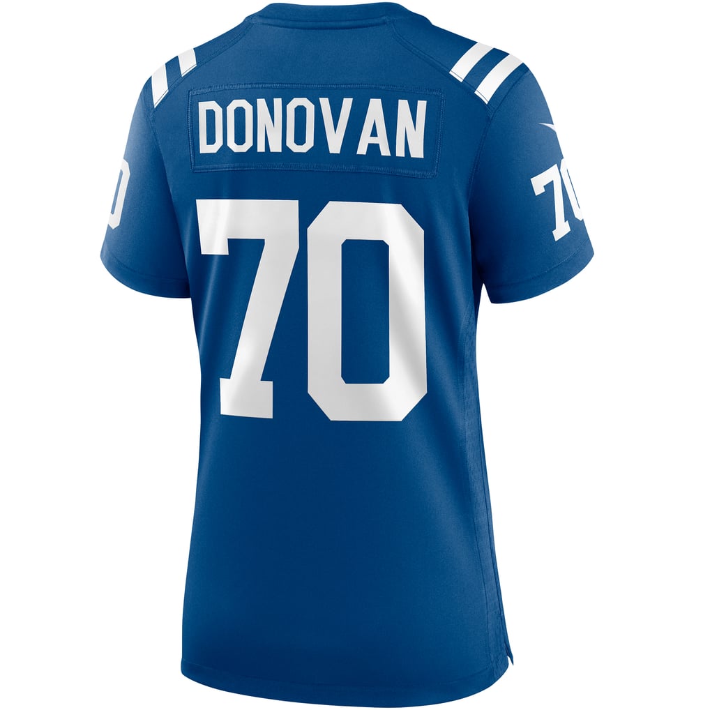 Women's Indianapolis Colts Art Donovan Royal Game Retired Player Jersey