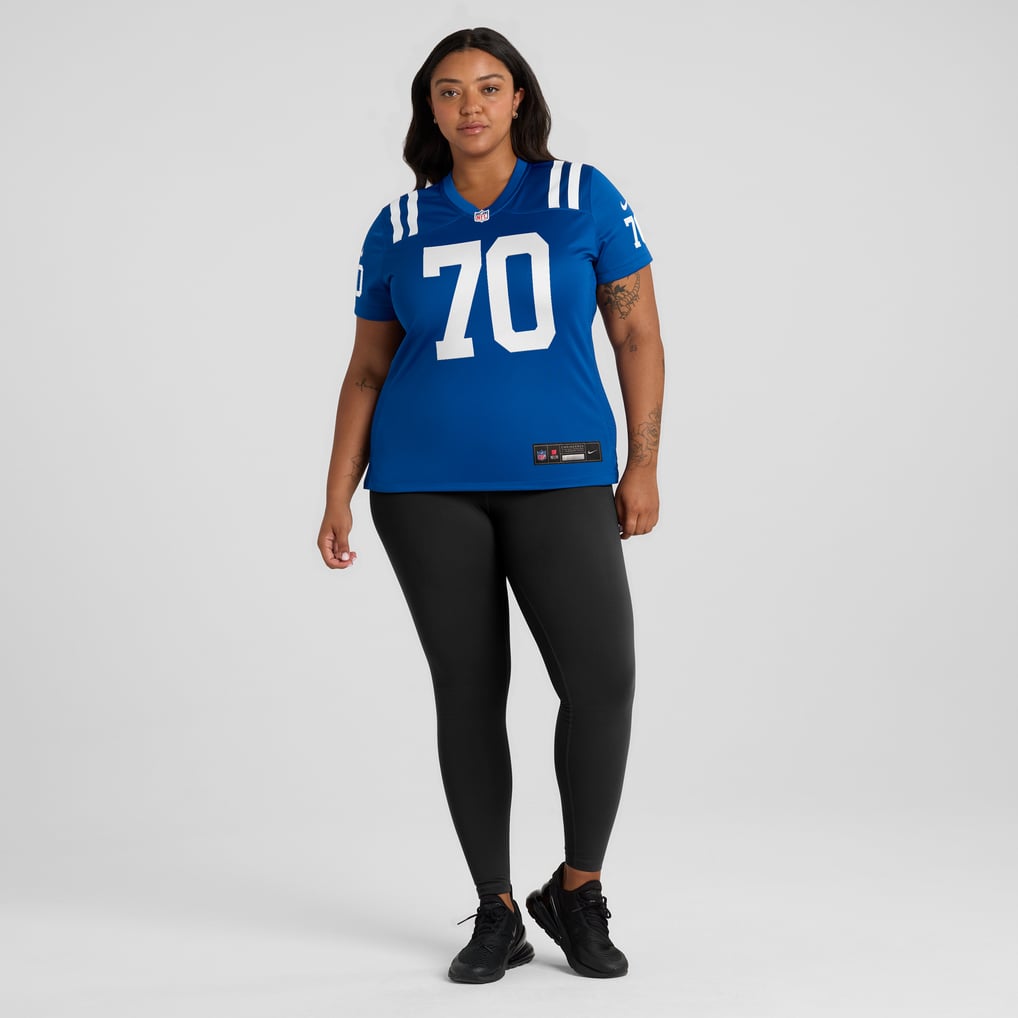 Women's Indianapolis Colts Art Donovan Royal Game Retired Player Jersey