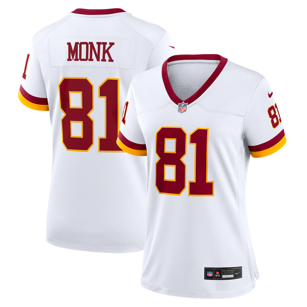 Women's Washington Commanders Art Monk White Alternate 2 Super Bowl Era Game Jersey