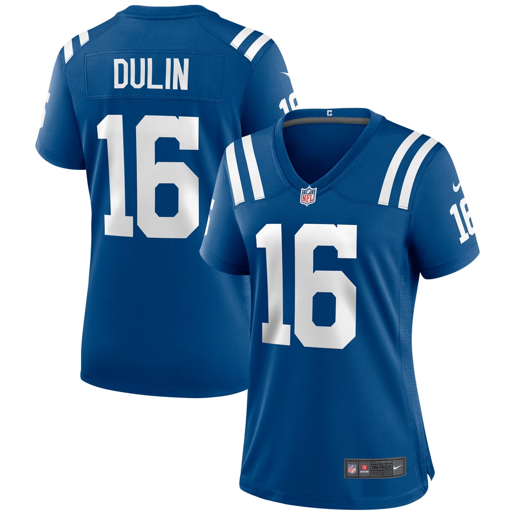 Women's Indianapolis Colts Ashton Dulin Royal Game Jersey