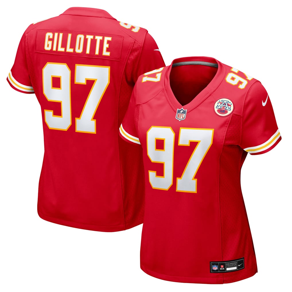 Women's Kansas City Chiefs Ashton Gillotte Red Team Game Jersey