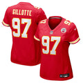 Women's Kansas City Chiefs Ashton Gillotte Red Team Game Jersey